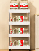 Slim Rolling Storage Cart