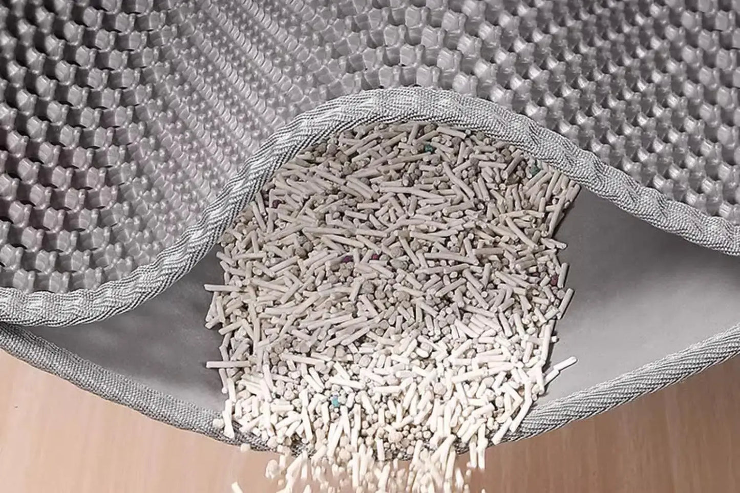 Double-Layer Cat Litter Mat