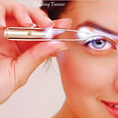 LED Eyebrow Tweezers