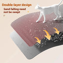 Double-Layer Cat Litter Mat