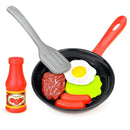 Kids Kitchen Play Set – Frying Pan & Food