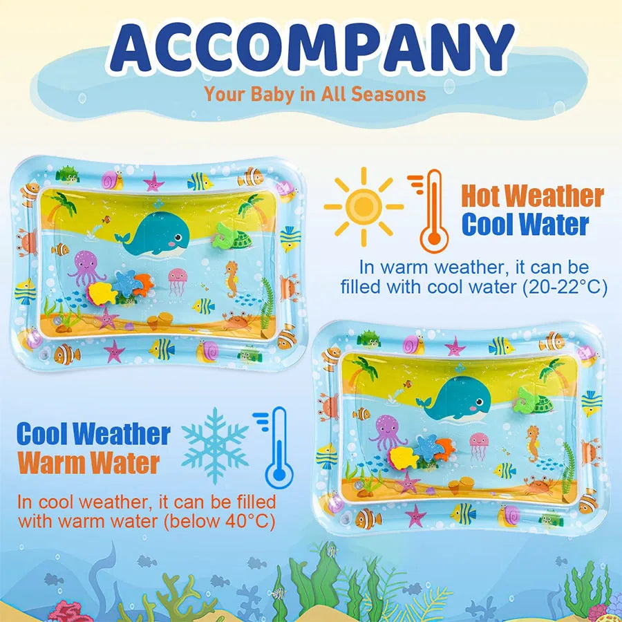 Baby Water Tummy Time Mat