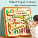 Montessori Magnetic Bead Maze Board