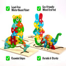 3D Wooden Montessori Animal Puzzle