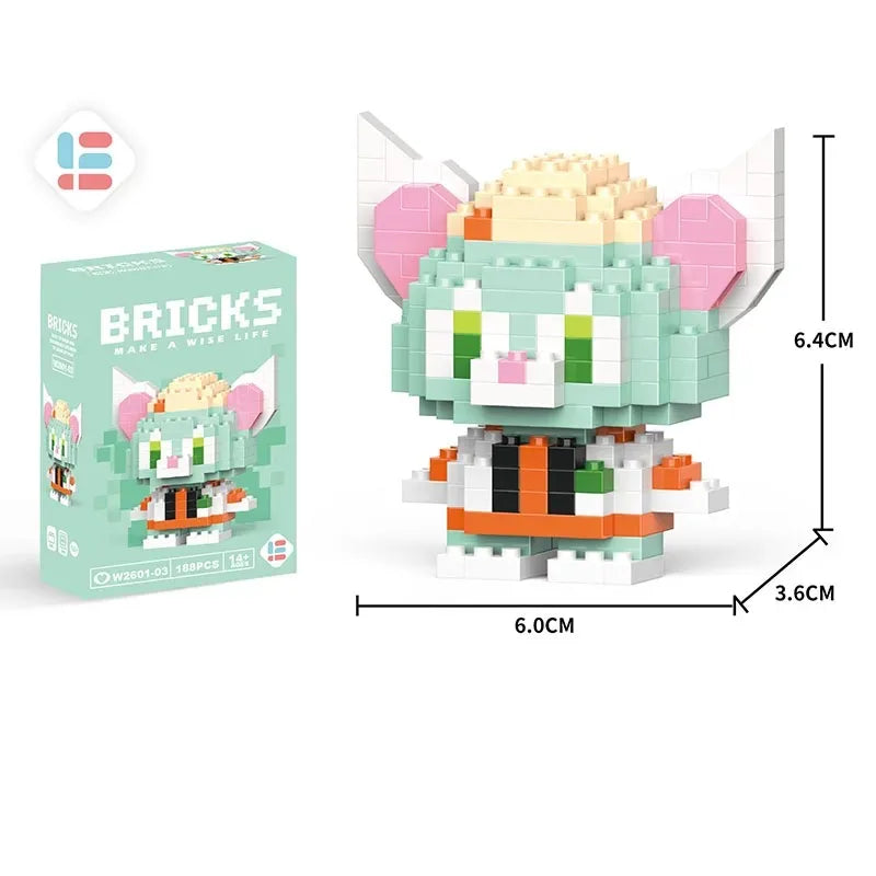 Mini Building Blocks Set – Pixel Figures