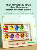 Montessori Magnetic Bead Maze Board