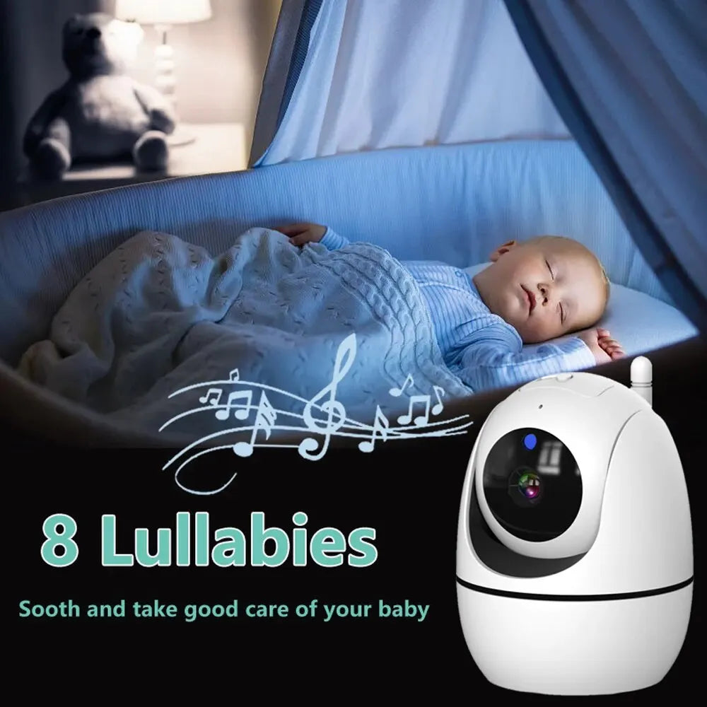 Camêra Babyphone - Monitoramento de Bebê por Vídeo com Visão Noturna