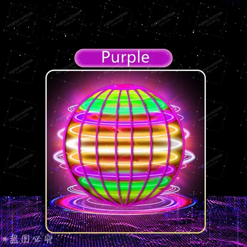 LED Flying Spinner Ball