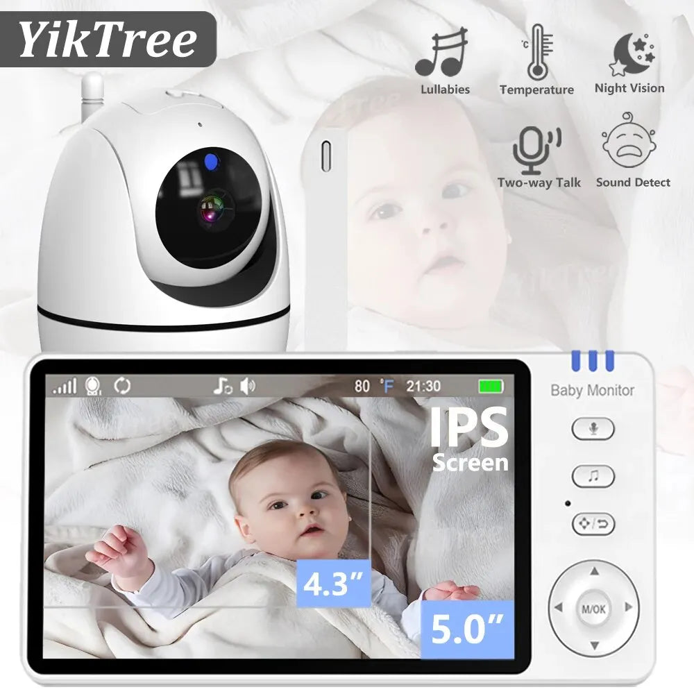 Camêra Babyphone - Monitoramento de Bebê por Vídeo com Visão Noturna