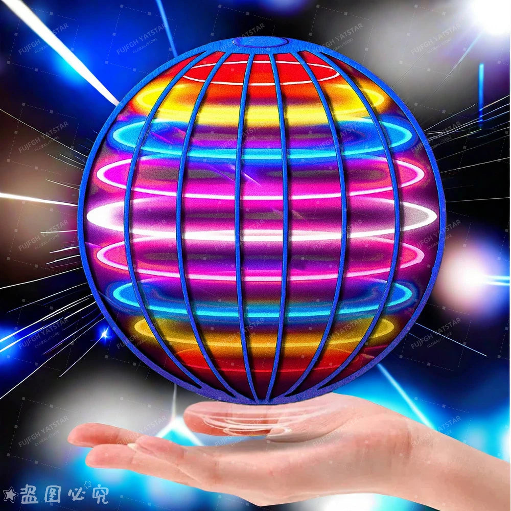 LED Flying Spinner Ball