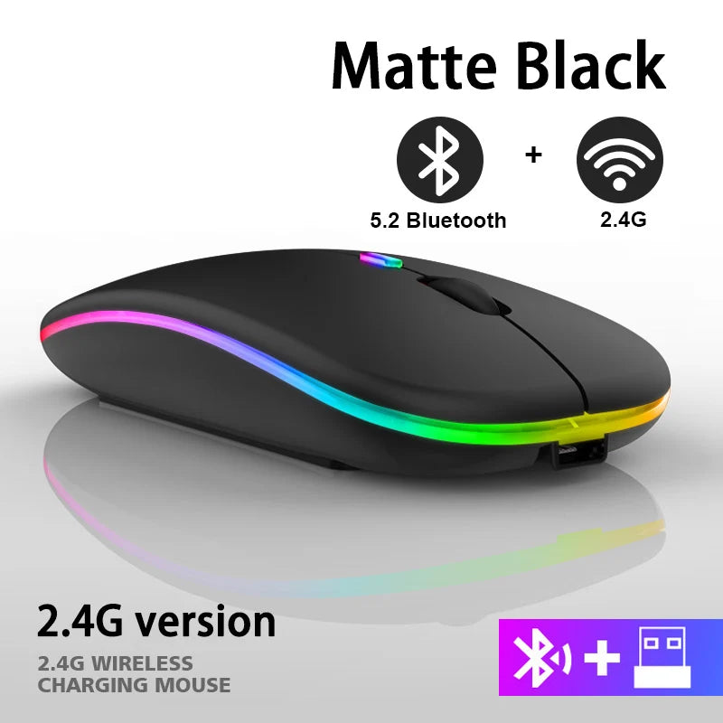 Dual Mode Wireless Mouse (BT + 2.4G)
