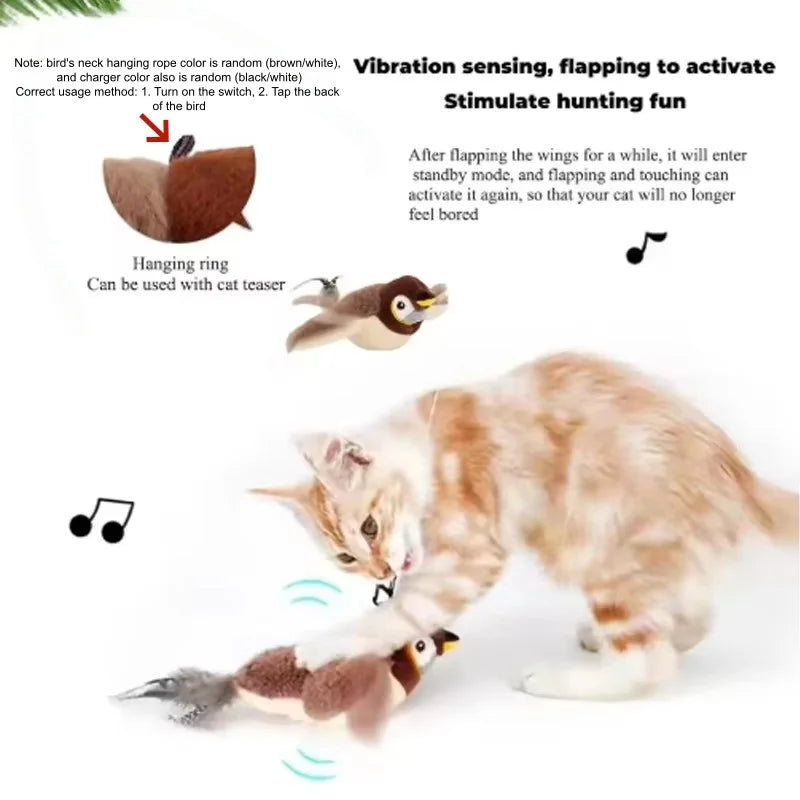 Toy Bird for Cats