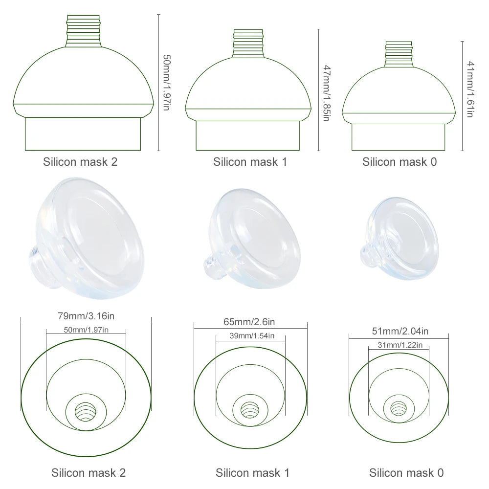 Pet Aerosol Inhaler Chamber with Silicone Mask