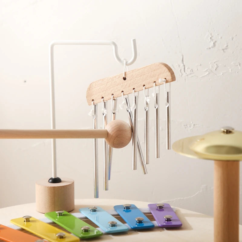 Kids Wooden Musical Instrument Set