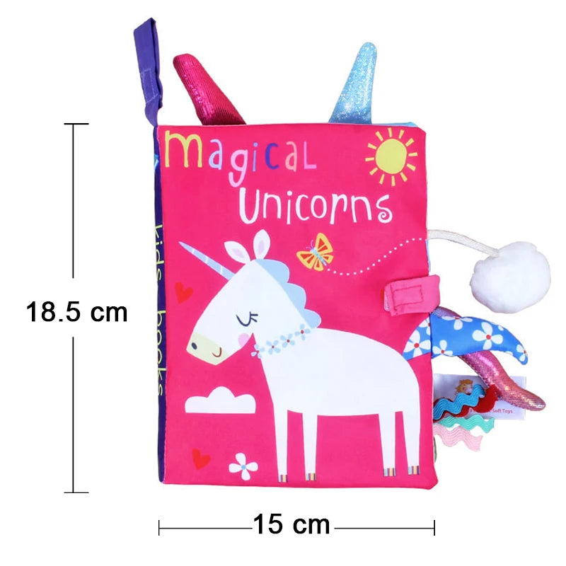 Baby Sensory Cloth Book (Jungle Animals)