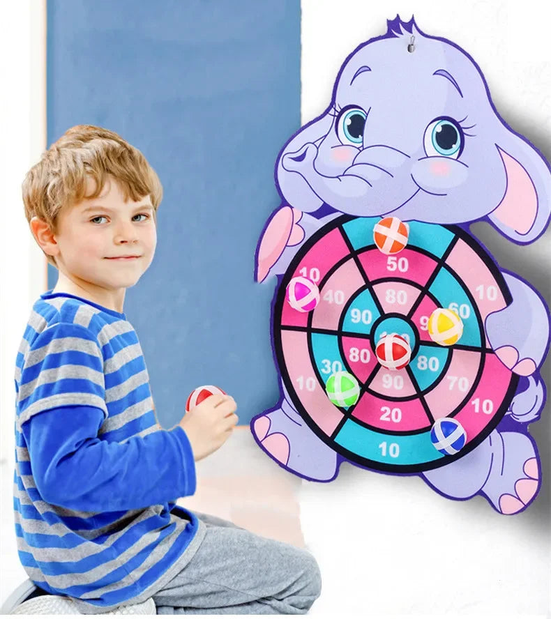 Kids Dart Board with Sticky Balls