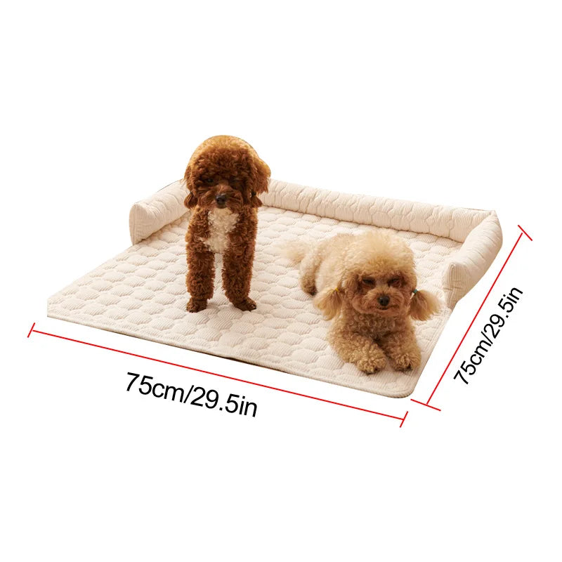 Quilted Dog Couch Cover