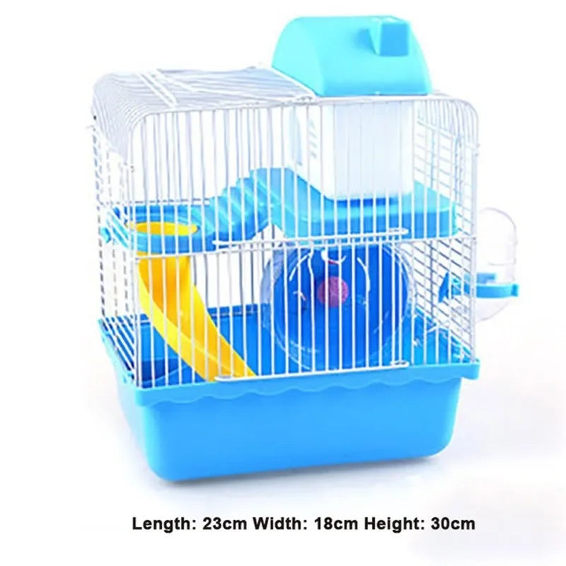 Complete Hamster Cage with Accessories