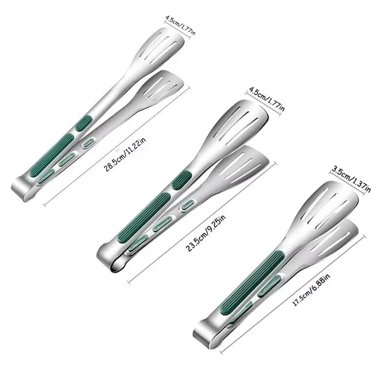2-in-1 Grill Tongs Spatula