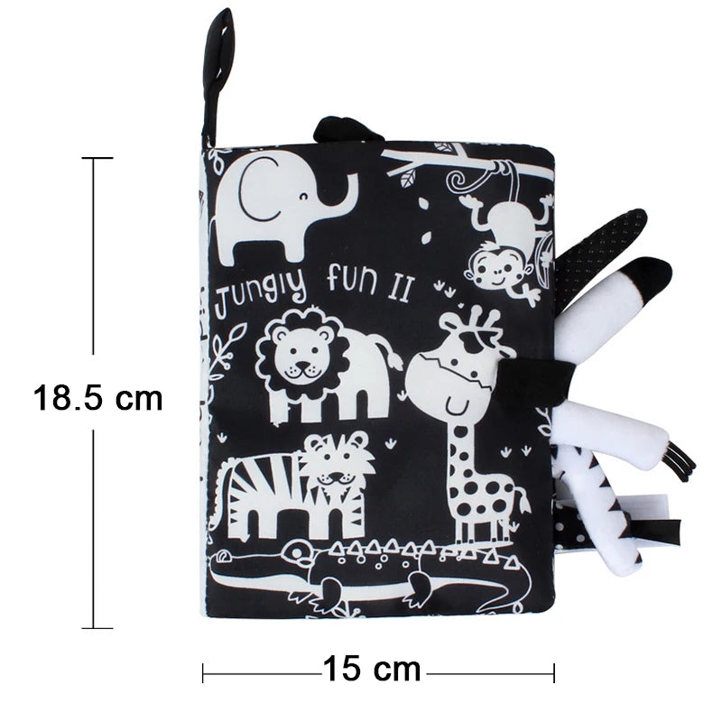Baby Sensory Cloth Book (Jungle Animals)