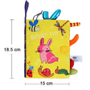 Baby Sensory Cloth Book (Jungle Animals)