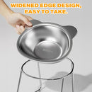 Elevated Stainless Steel Cat Bowl (15° Tilted)