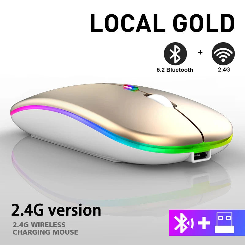 Dual Mode Wireless Mouse (BT + 2.4G)