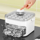 Press Ice Cube Tray with Storage Box