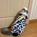 Plush Dog Costume Hoodie Jumpsuit
