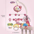 Baby Crib Mobile with Music & Remote Control (Projector Light)