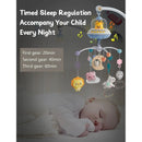 Baby Crib Mobile with Music & Remote Control (Projector Light)