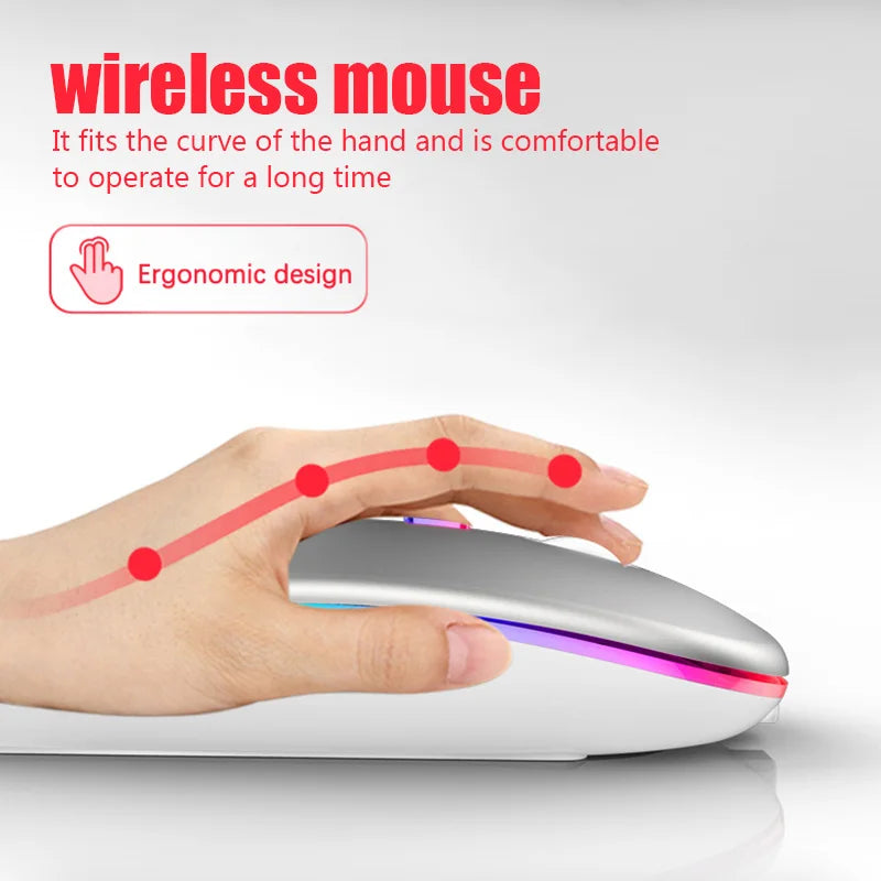 Dual Mode Wireless Mouse (BT + 2.4G)