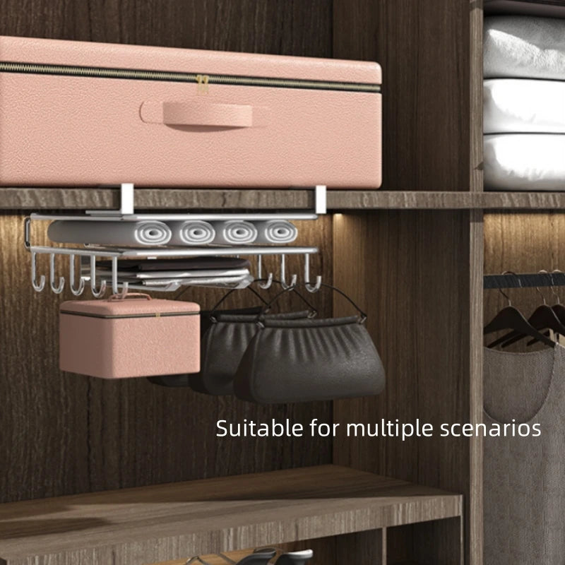 Under Cabinet Kitchen Organizer Rack