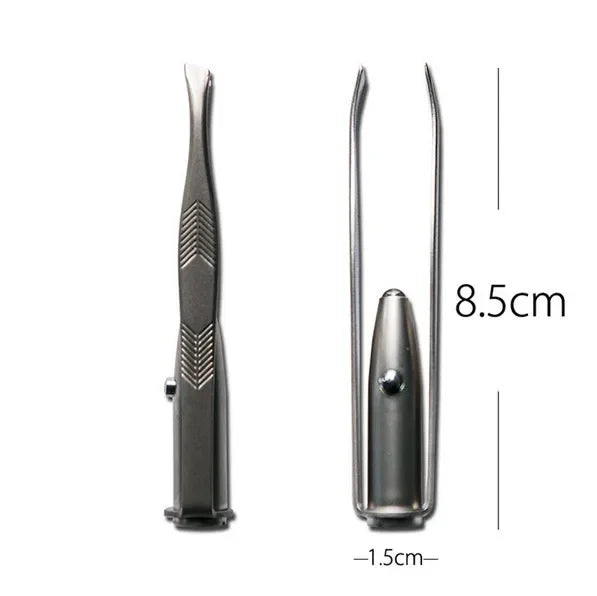 LED Eyebrow Tweezers