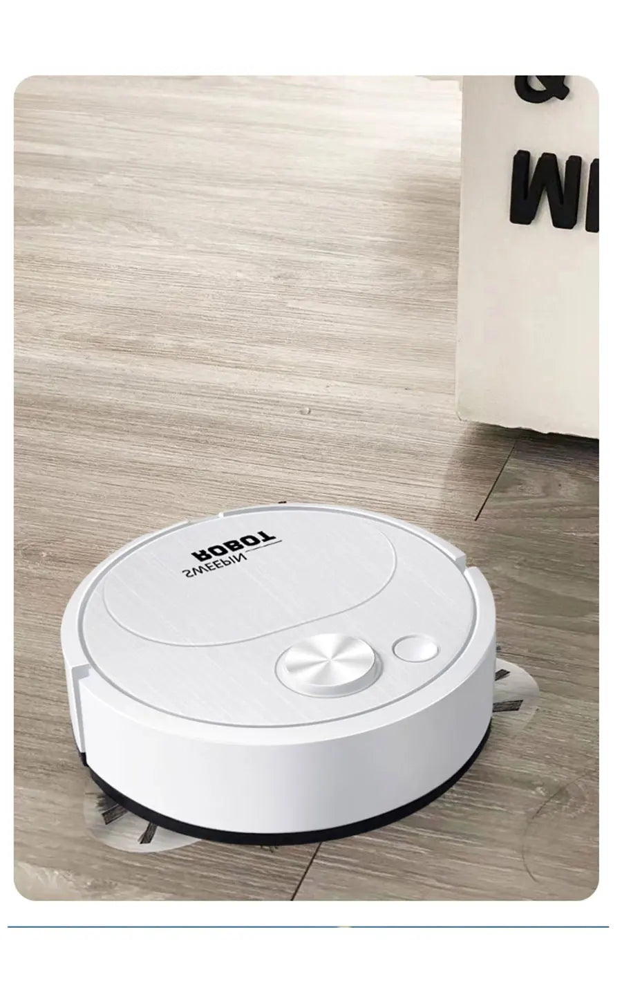 Robô Aspirador Doméstico - RoboClean 360