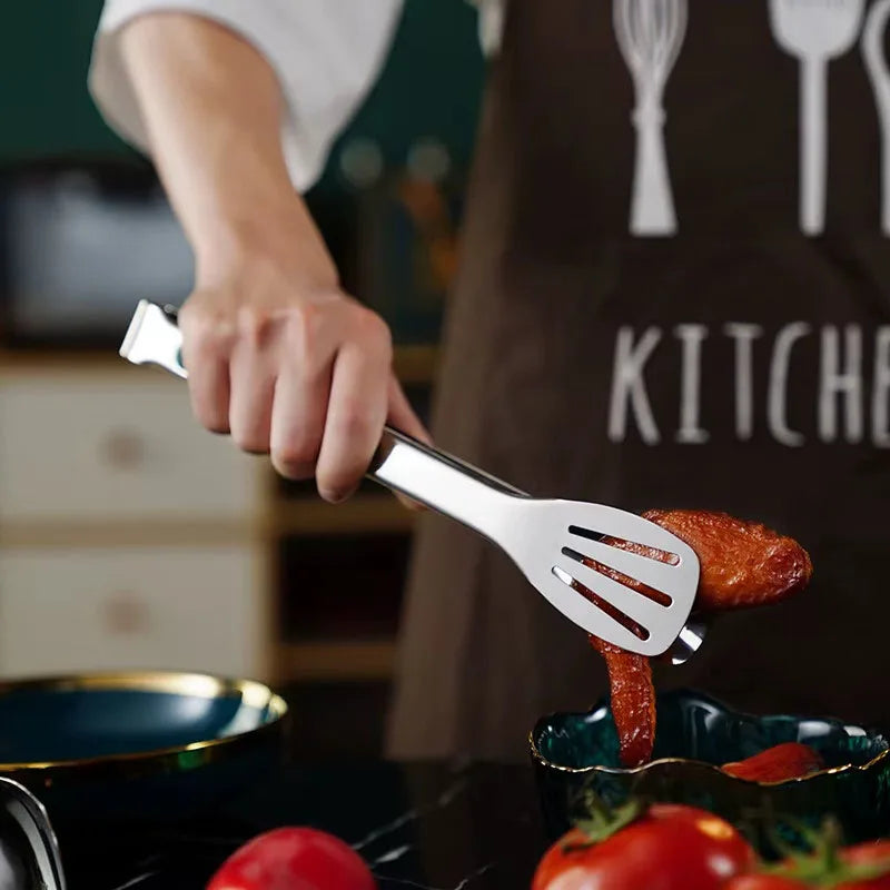 2-in-1 Grill Tongs Spatula