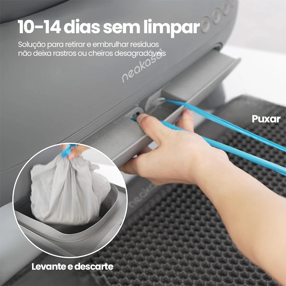 Smart Automatic Self-Cleaning Litter Box for Cats