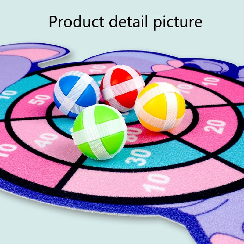 Kids Dart Board with Sticky Balls