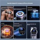 Pistola de Massagem Lenovo com Múltiplos Acessórios e Níveis de Intensidade