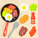 Kids Kitchen Play Set – Frying Pan & Food