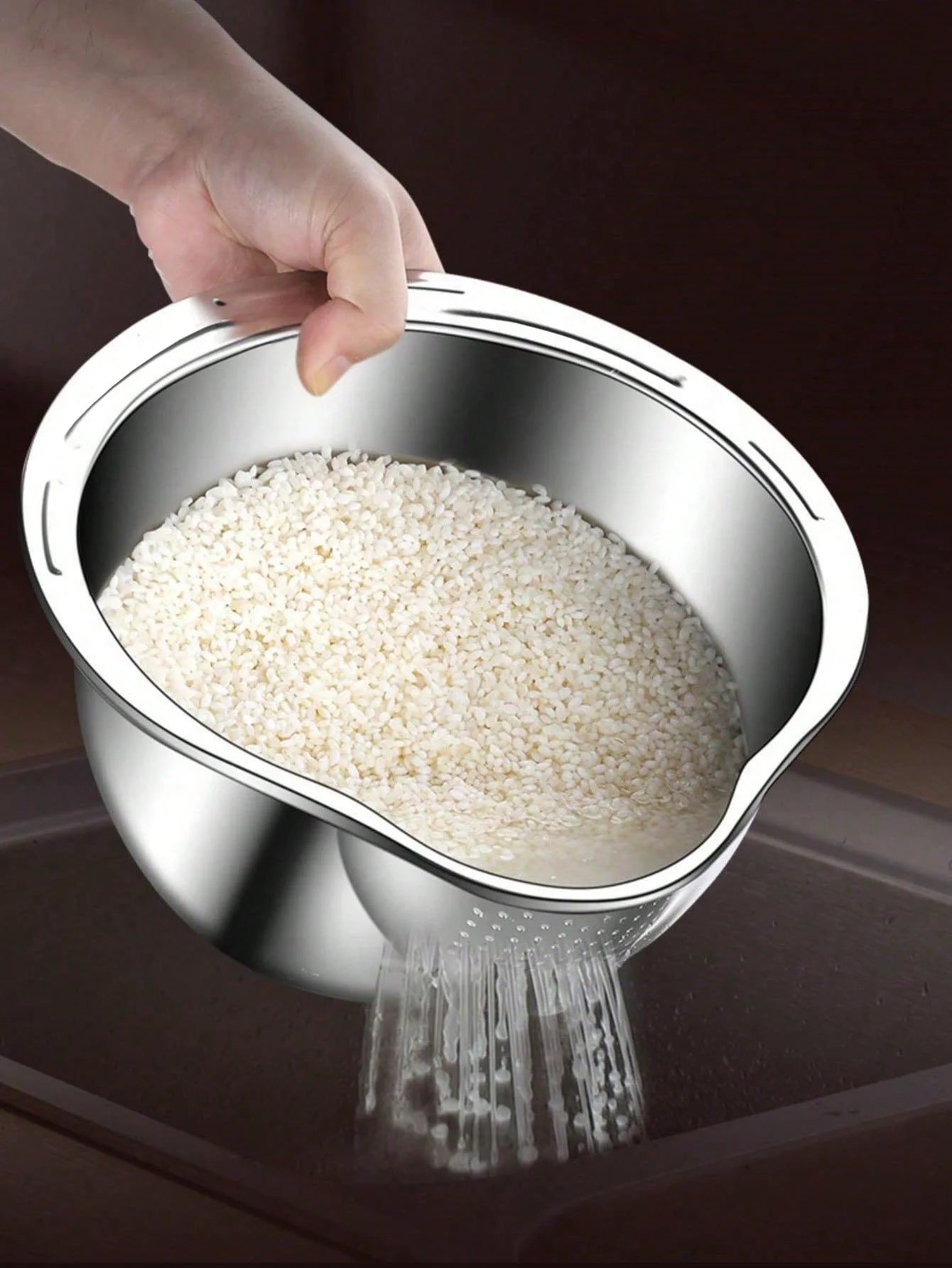 Rice Washing Bowl