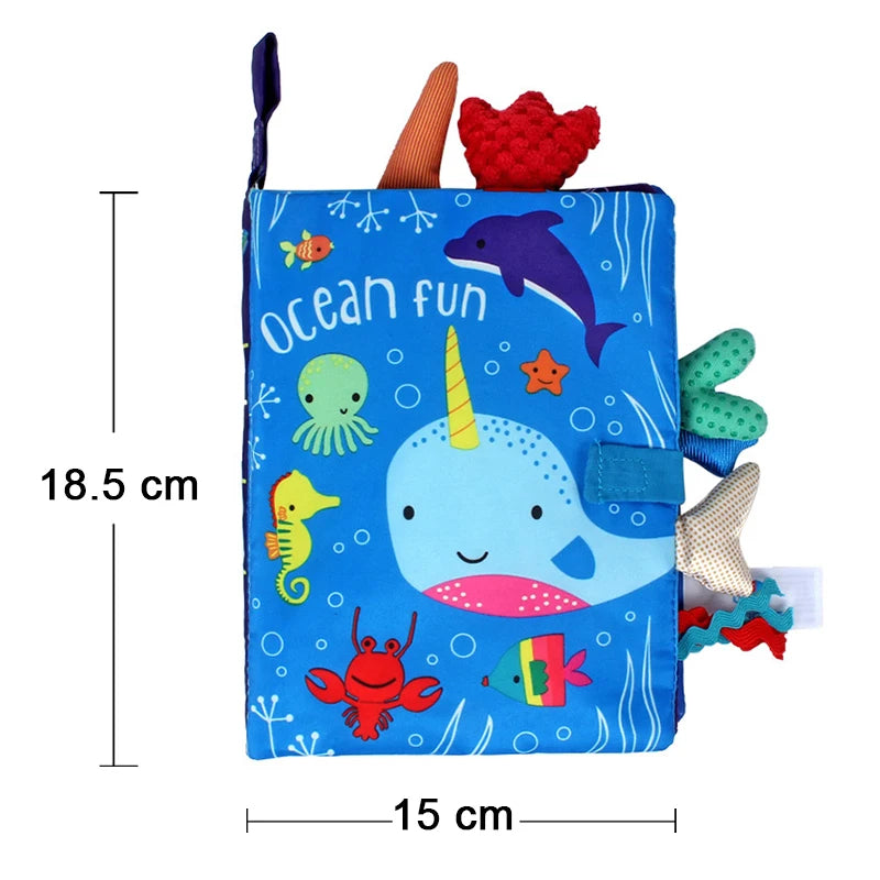 Baby Sensory Cloth Book (Jungle Animals)