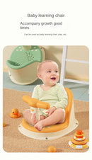 Baby Bath Seat with Backrest and Safety Bar
