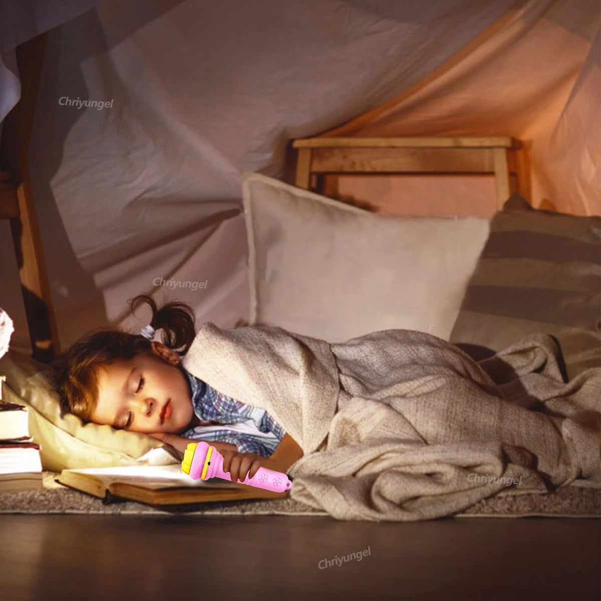 Kids Story Projector Flashlight