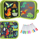 Reusable Drawing Book with Markers