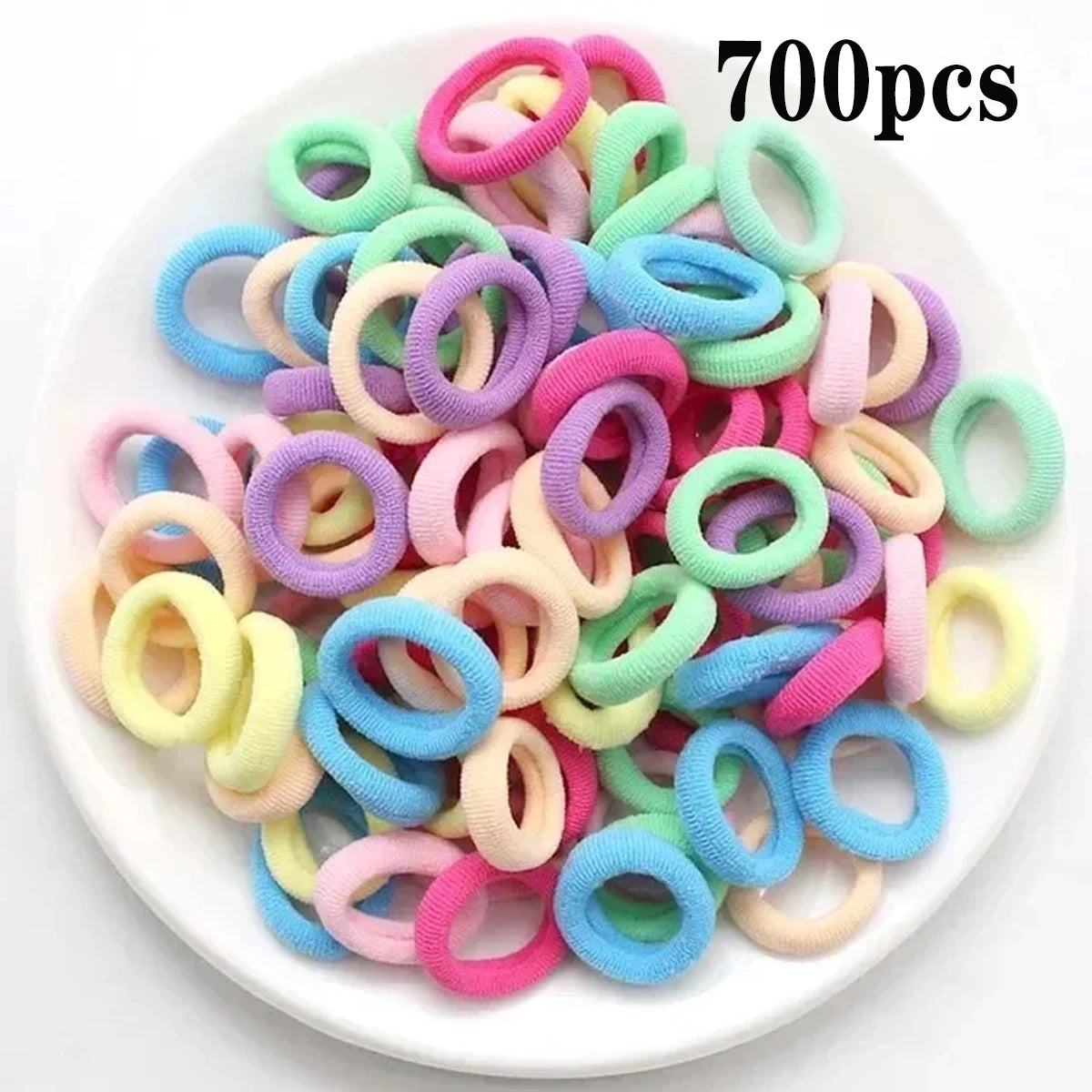 Mini Hair Ties Set (200 pcs)
