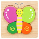 4-in-1 Wooden Montessori Puzzle (3D + Shapes + Numbers)