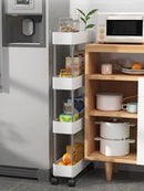 Slim Rolling Storage Cart