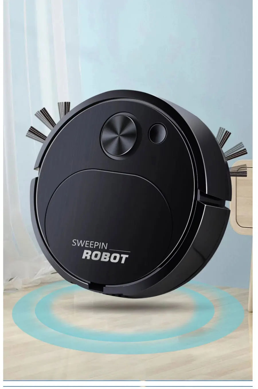 Robô Aspirador Doméstico - RoboClean 360