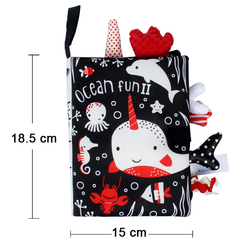 Baby Sensory Cloth Book (Jungle Animals)